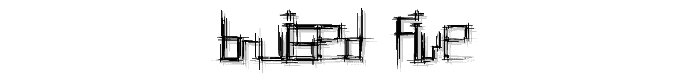 Bruised Five font